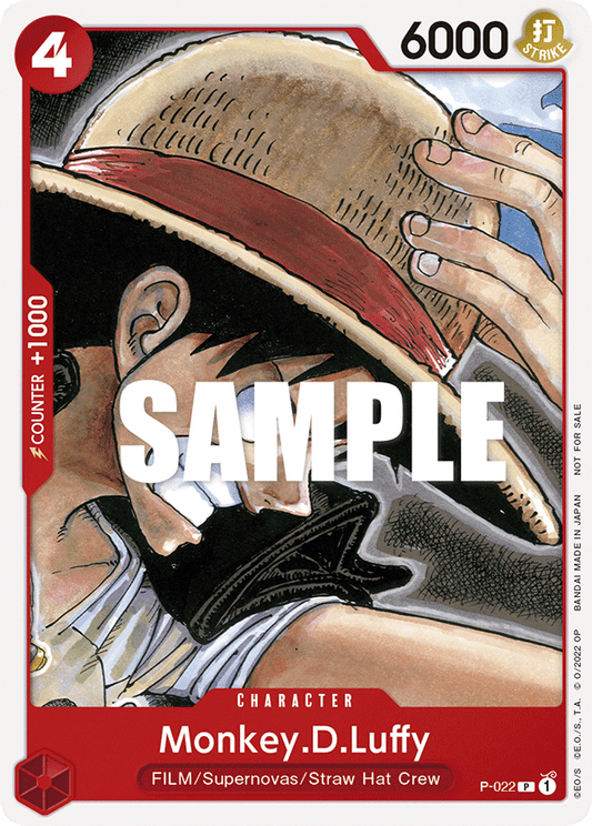 Monkey.D.Luffy (One Piece Film Red) - One Piece Promotion Cards - PR - P-022