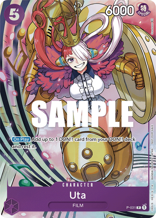 Uta (Event Pack Vol. 1) - One Piece Promotion Cards - PR - P-031