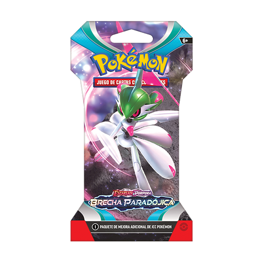 Sleeved Booster Pack Brecha Paradojica Español Spanish