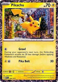 Pikachu - McDonald's Promos 2023 - Promo - 006/015
