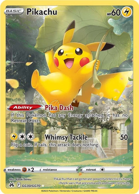Pikachu - SWSH: Crown Zenith: Galarian Gallery - Ultra Rare - GG30/GG70