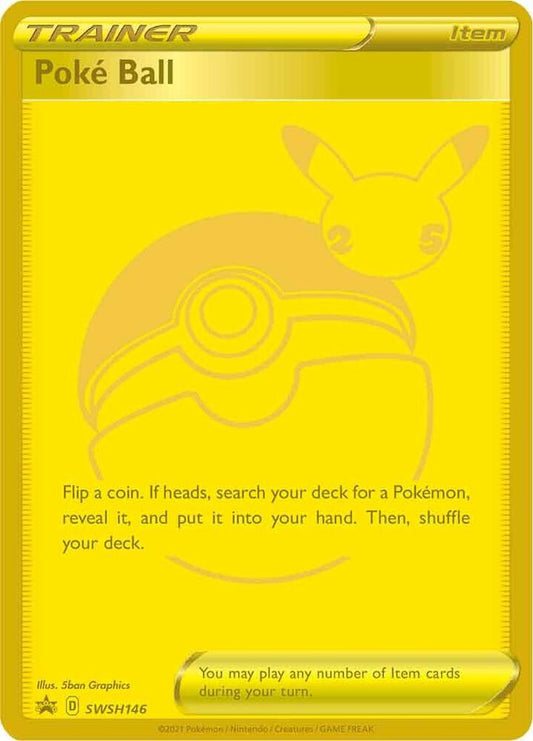 Poke Ball - SWSH146 - SWSH: Sword & Shield Promo Cards - Promo - SWSH146