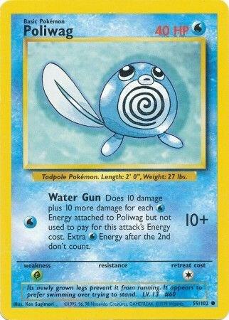 Poliwag - Base Set - Common - 059/102