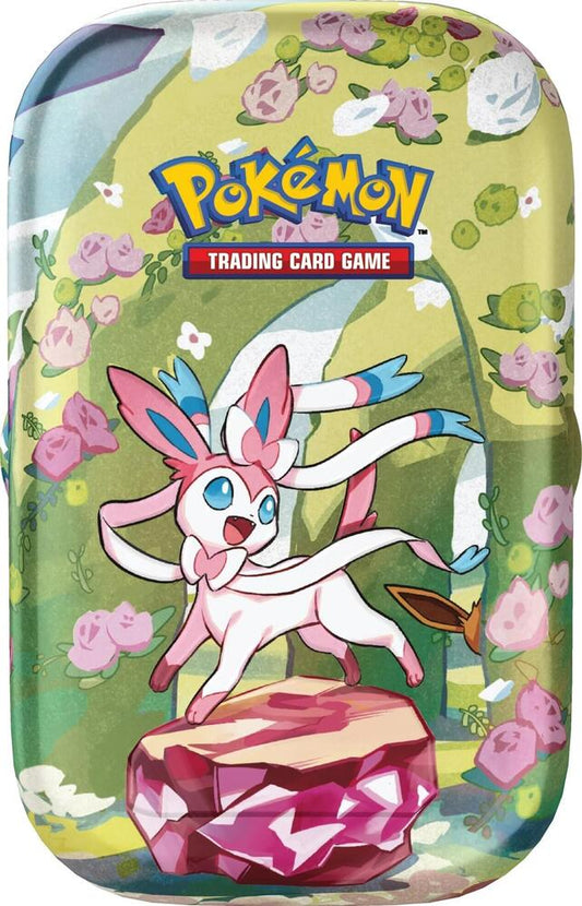 Prismatic Evolutions Mini Tin Español - Spanish
