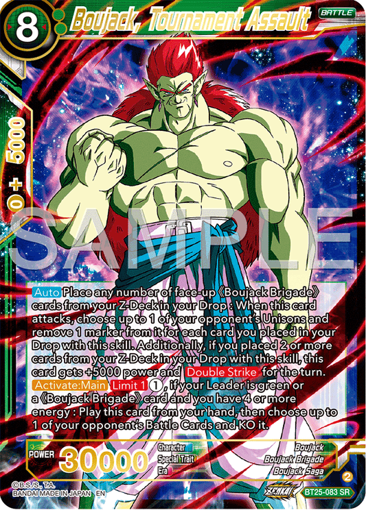 Boujack, Tournament Assault - Legend of the Dragon Balls - Super Rare - BT25-083