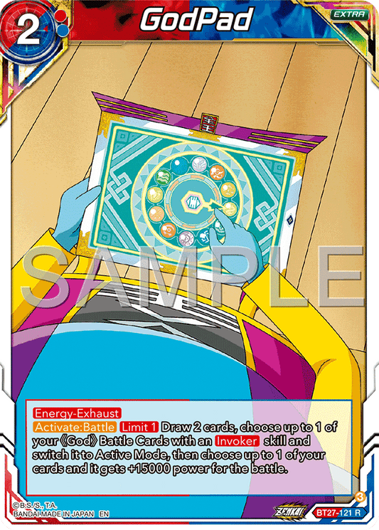 GodPad - History of Z - Rare - BT27-121