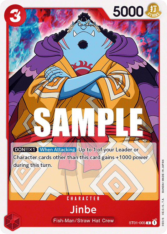 Jinbe - Starter Deck 1: Straw Hat Crew - C - ST01-005
