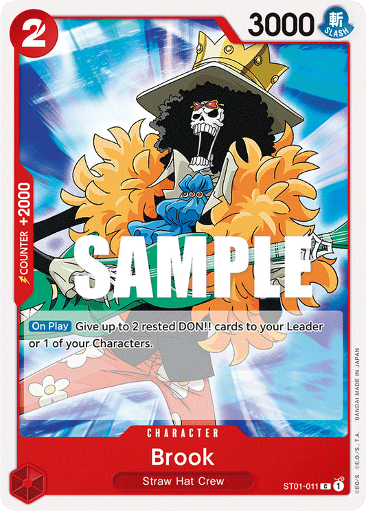Brook - Starter Deck 1: Straw Hat Crew - C - ST01-011