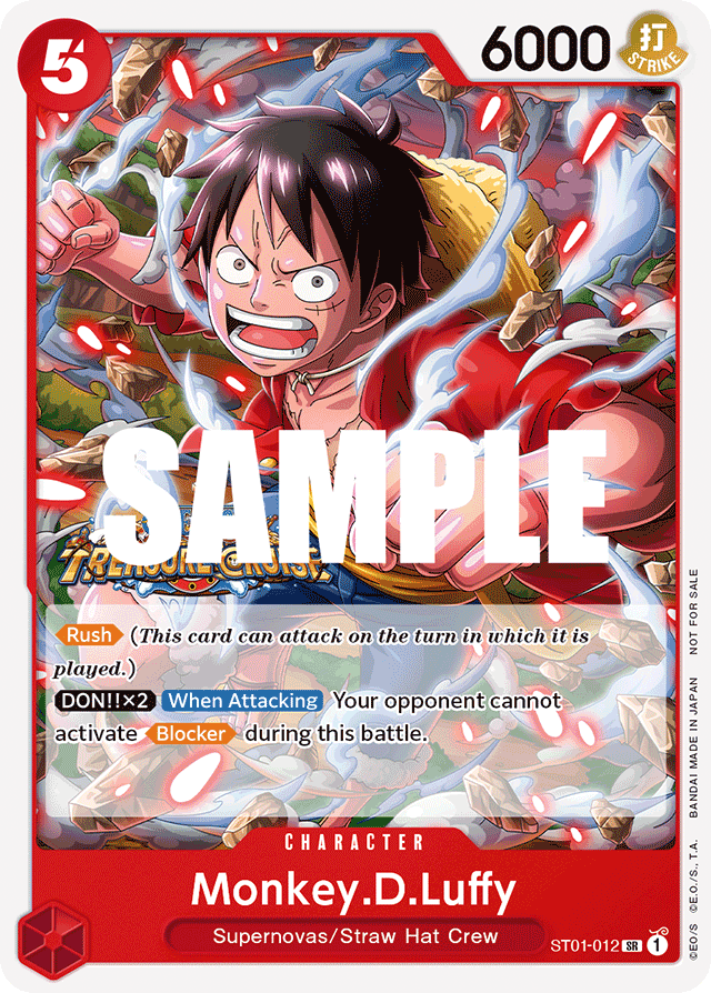 Monkey.D.Luffy (Tournament Pack Vol. 5) - One Piece Promotion Cards - SR - ST01-012