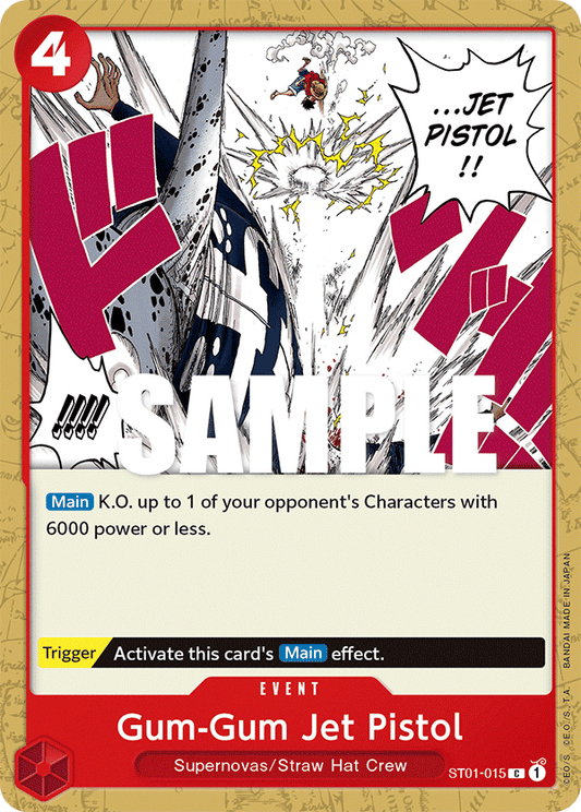 Gum-Gum Jet Pistol - Starter Deck 1: Straw Hat Crew - C - ST01-015