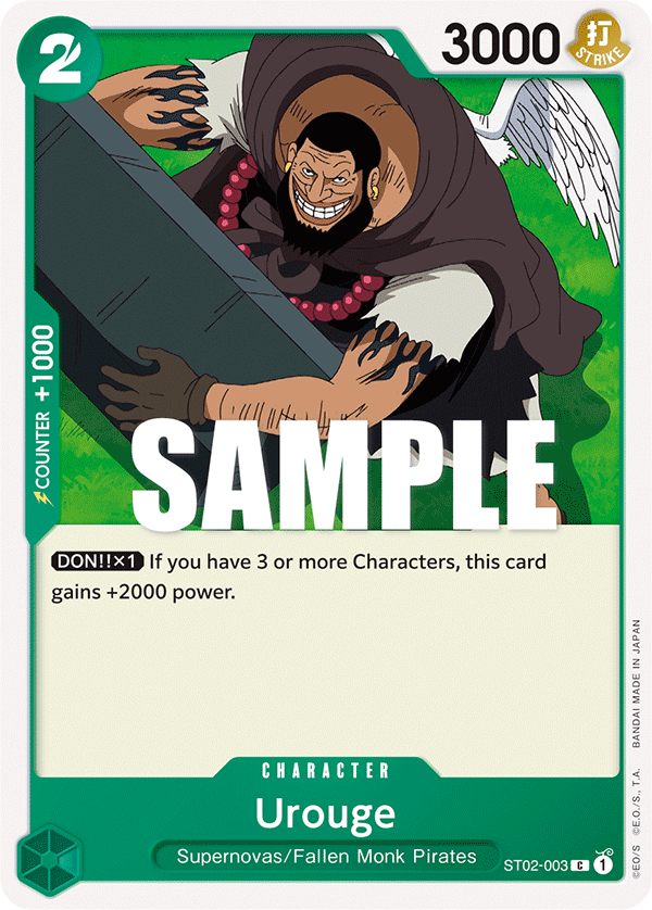 Urouge - Starter Deck 2: Worst Generation - C - ST02-003