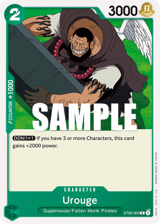 Urouge - Starter Deck 2: Worst Generation - C - ST02-003