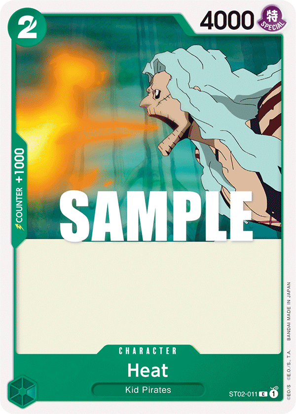 Heat - Starter Deck 2: Worst Generation - C - ST02-011