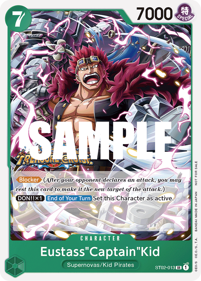 Eustass"Captain"Kid (Tournament Pack Vol. 5) - One Piece Promotion Cards - SR - ST02-013