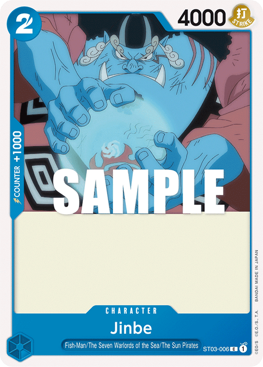 Jinbe - Starter Deck 3: The Seven Warlords of The Sea - C - ST03-006