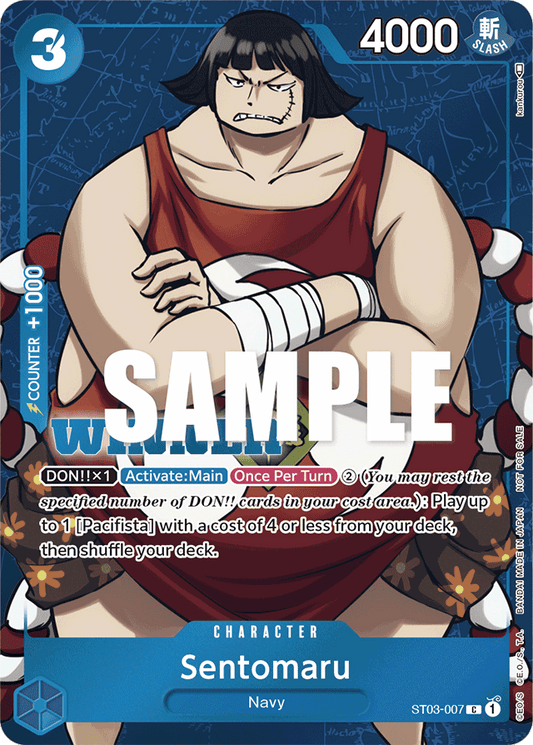 Sentomaru (Tournament Pack Vol. 3) [Winner] - One Piece Promotion Cards - PR - ST03-007