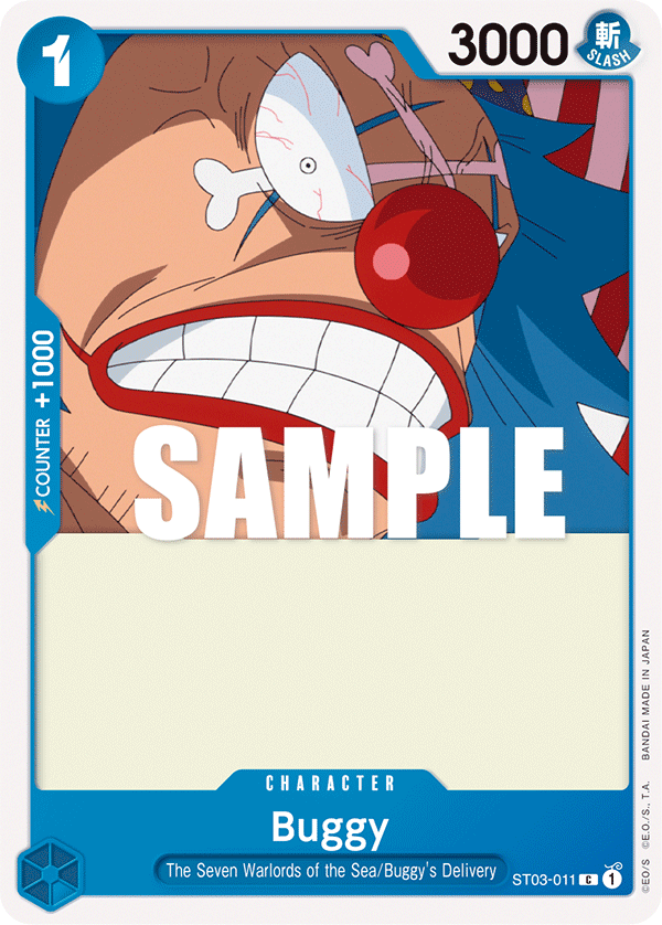 Buggy - Starter Deck 3: The Seven Warlords of The Sea - C - ST03-011