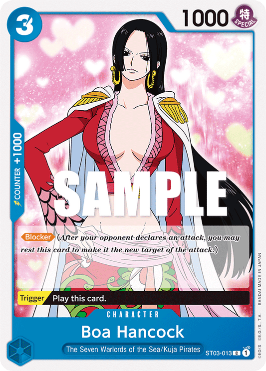 Boa Hancock - Starter Deck 3: The Seven Warlords of The Sea - C - ST03-013