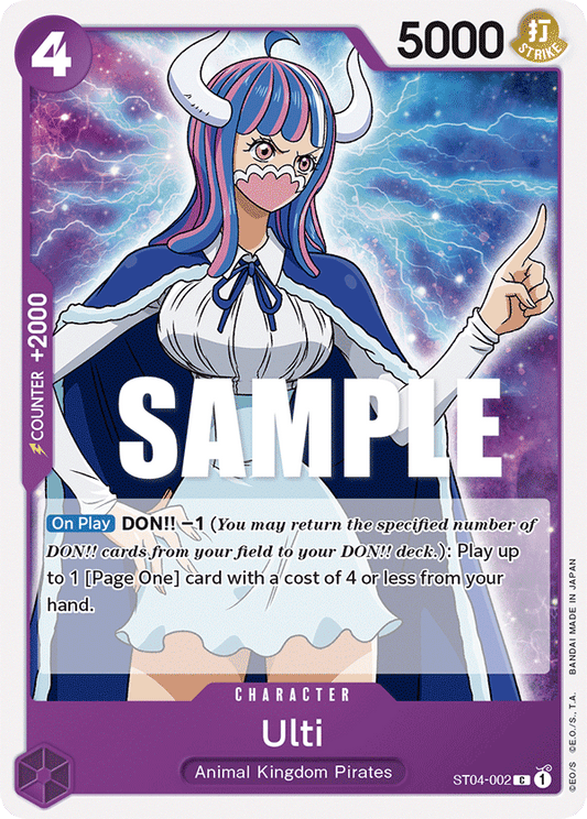 Ulti - Starter Deck 4: Animal Kingdom Pirates - C - ST04-002