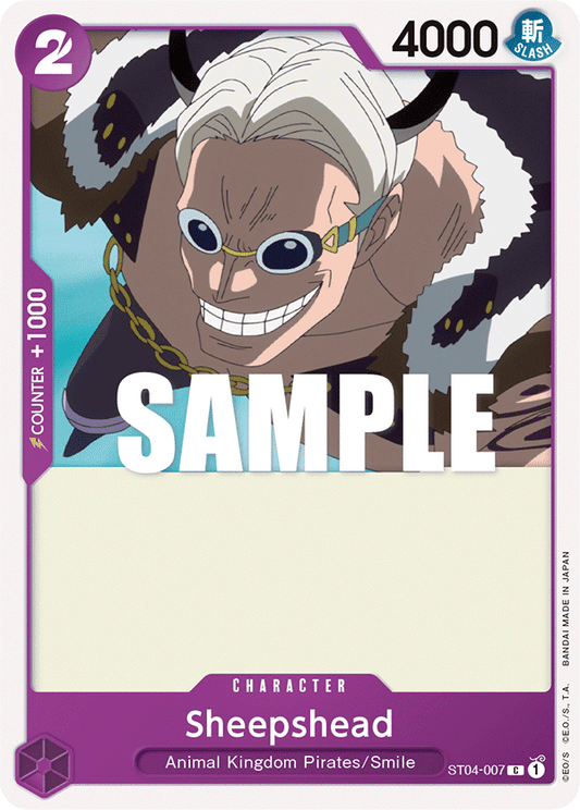 Sheepshead - Starter Deck 4: Animal Kingdom Pirates - C - ST04-007