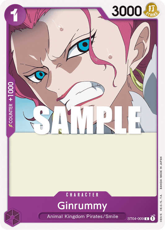Ginrummy - Starter Deck 4: Animal Kingdom Pirates - C - ST04-009