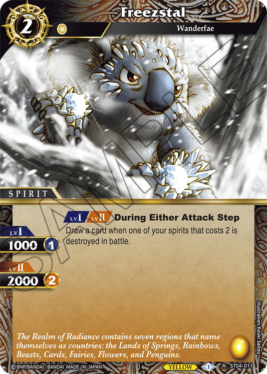 Freezstal - Starter Deck 04: Forbidden Magic - Rare - ST04-011
