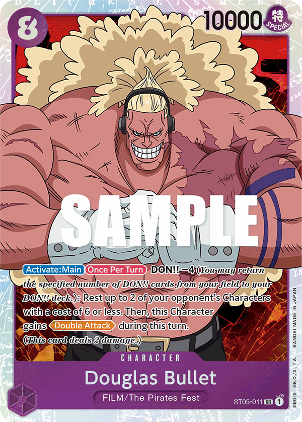 Douglas Bullet - Starter Deck 5: Film Edition - SR - ST05-011