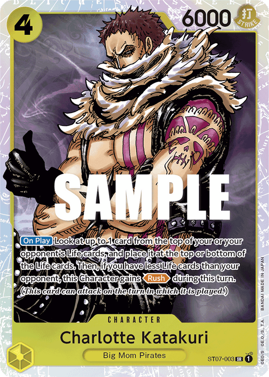 Charlotte Katakuri - Starter Deck 7: Big Mom Pirates - SR - ST07-003