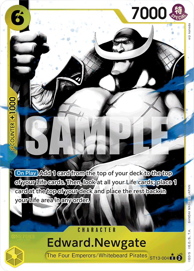 Edward.Newgate (Parallel) - Ultra Deck: The Three Brothers - C - ST13-004