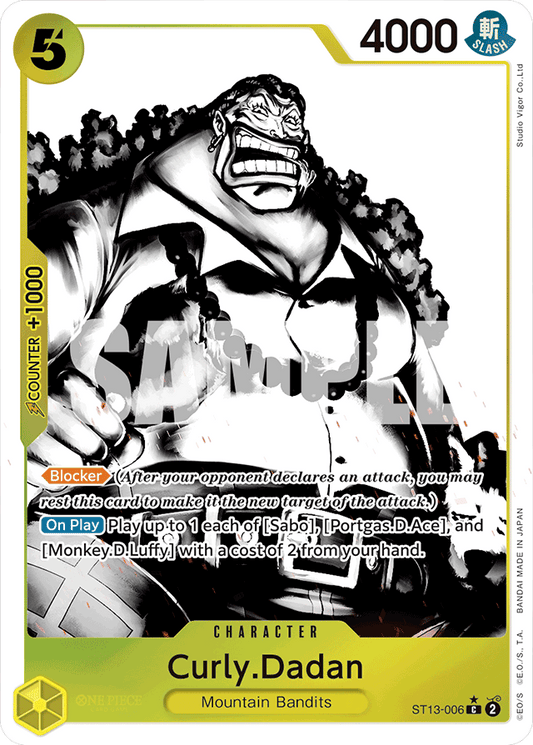 Curly.Dadan (Parallel) - Ultra Deck: The Three Brothers - C - ST13-006
