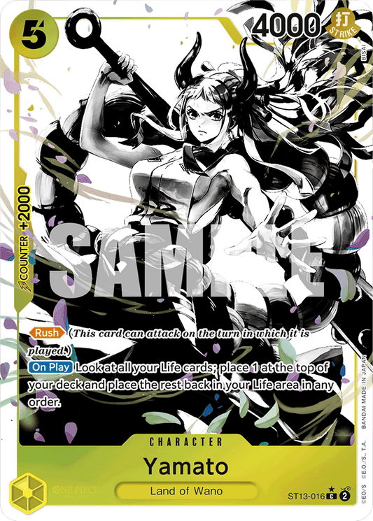 Yamato (Parallel) - Ultra Deck: The Three Brothers - C - ST13-016
