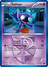 Sableye (Team Plasma) - Plasma Freeze - Rare - 49/116