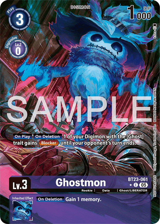 Ghostmon (Hacker's Slumber Box Promotion Pack) - Hackers' Slumber - Common - BT23-061 C