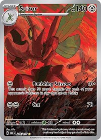 Scizor - 205/197 - SV03: Obsidian Flames - Illustration Rare - 205/197