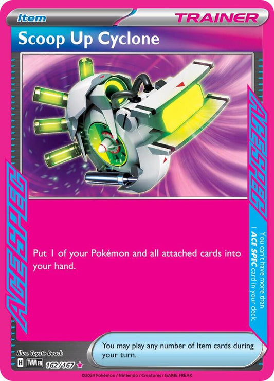Scoop Up Cyclone - SV06: Twilight Masquerade - ACE SPEC Rare - 162/167