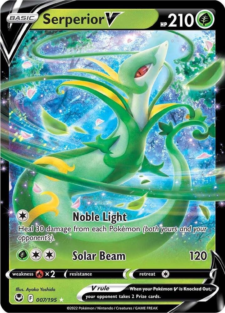 Serperior V - SWSH12: Silver Tempest - Ultra Rare - 007/195