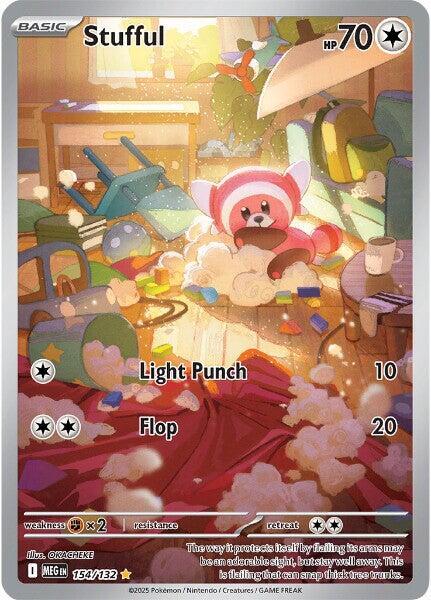 Stufful - 154/132 - ME01: Mega Evolution - Illustration Rare - 154/132