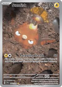 Stunfisk - 202/191 - SV08: Surging Sparks - Illustration Rare - 202/191