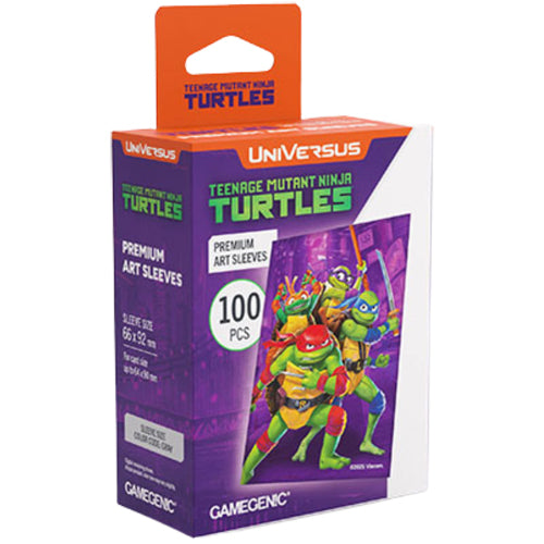 TMNT Premium Art Sleeves - Turtle Power Gamegenic