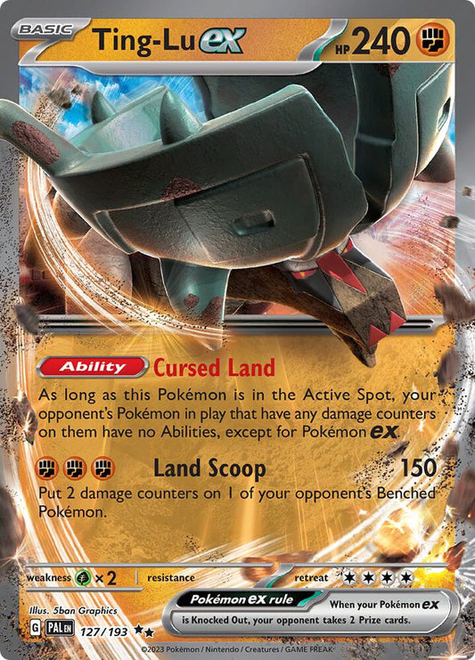 Ting-Lu ex - SV02: Paldea Evolved - Double Rare - 127/193