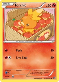 Torchic - Legendary Treasures: Radiant Collection - Common - RC5/RC25