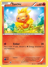 Torchic - XY - Primal Clash - Common - 25/160