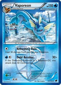 Vaporeon (Team Plasma) - Plasma Freeze - Uncommon - 20/116