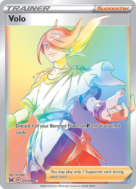Volo (Secret) - SWSH11: Lost Origin - Secret Rare - 211/196