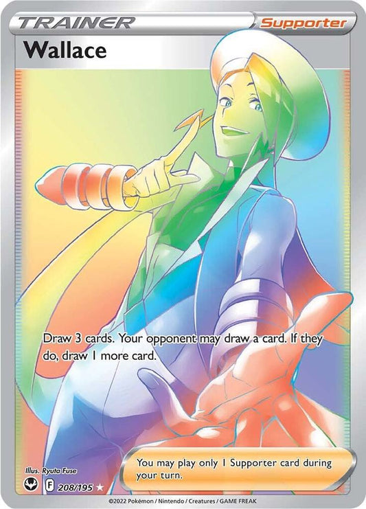 Wallace (Secret) - SWSH12: Silver Tempest - Secret Rare - 208/195