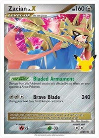 Zacian LV. X - SWSH135 - SWSH: Sword & Shield Promo Cards - Promo - SWSH135