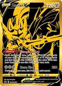 Zacian V - SWSH076 - SWSH: Sword & Shield Promo Cards - Promo - SWSH076