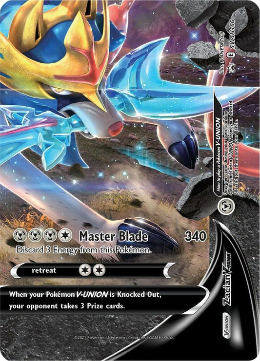 Zacian V-UNION - SWSH166 - SWSH: Sword & Shield Promo Cards - Promo - SWSH166