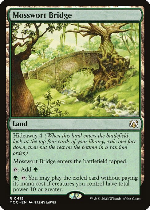 Mosswort Bridge - Commander: March of the Machine - R - 415