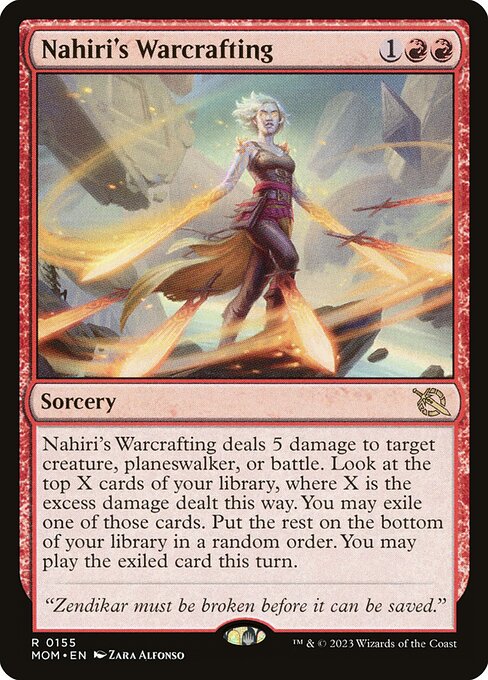 Nahiri's Warcrafting - March of the Machine - R - 155